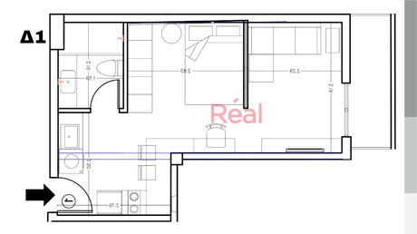 Studio / γκαρσονιέρα 33 τ.μ. προς πώληση