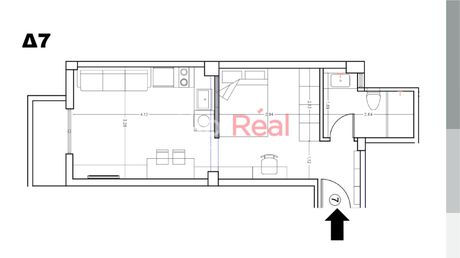 Studio / γκαρσονιέρα 38 τ.μ. προς πώληση