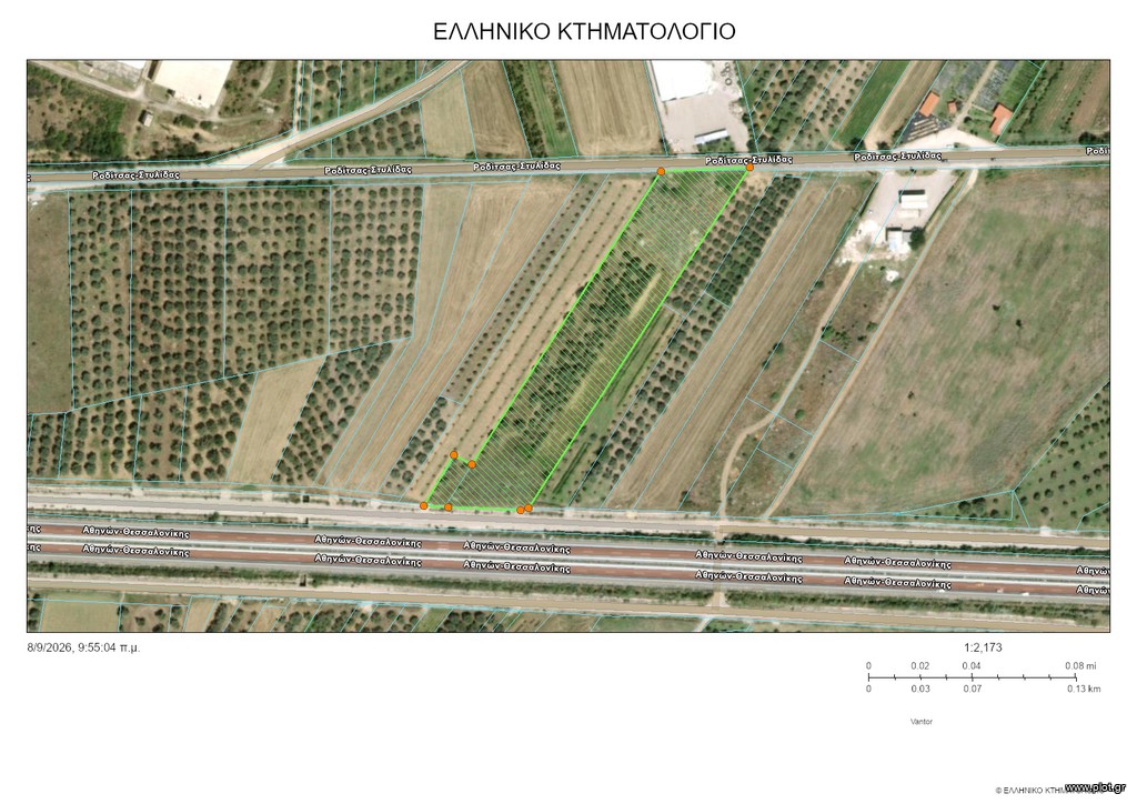 Αγροτεμάχια 12.000 τ.μ. προς πώληση, Αυλάκι Στυλίδας