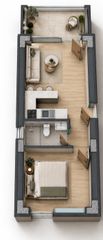 Studio / γκαρσονιέρα 40,60 τ.μ. προς πώληση, Καλλιθέα Κασσάνδρας-thumb-8
