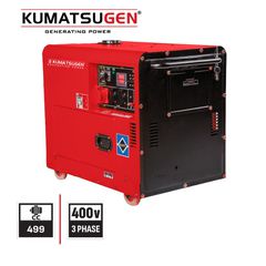 Γεννήτρια Πετρελαίου Kumatsugen GP10000MAT 9Kva 499cc Κλειστού Τύπου Τριφασική Με Μίζα
