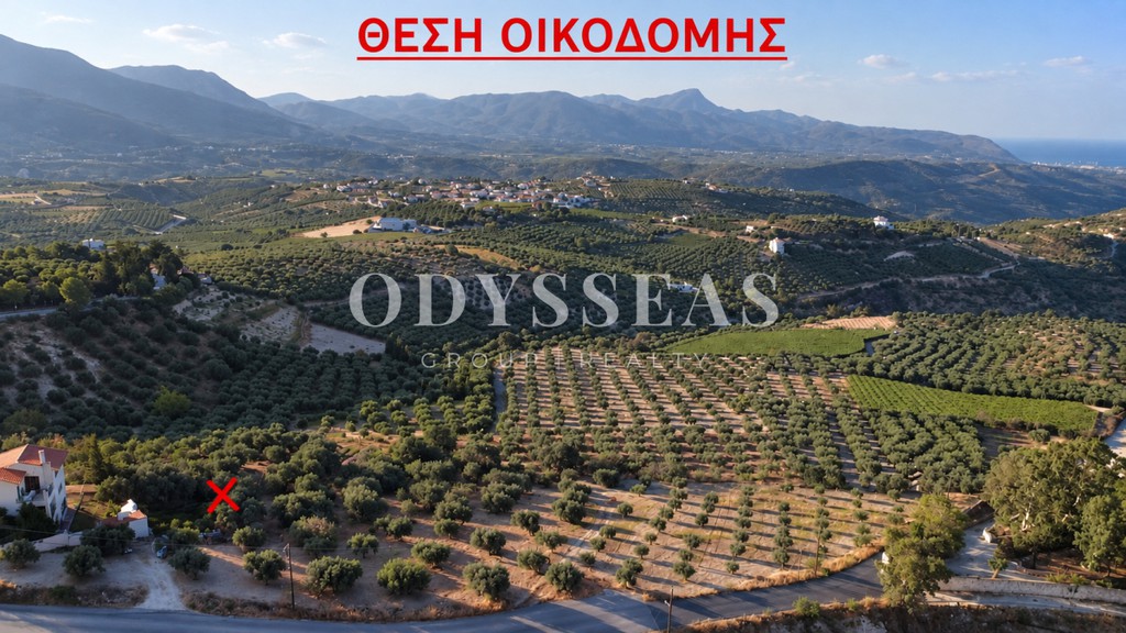 Land plot 2.039 sqm for sale, Heraklion Prefecture, Gorgolaini