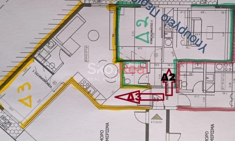 Studio / γκαρσονιέρα 49 τ.μ. πρός πώληση, Θεσσαλονίκη - Κέντρο, Μπότσαρη