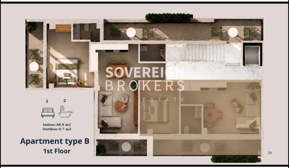 Studio / γκαρσονιέρα 49 τ.μ. προς πώληση, Πλατεία Κουμουνδούρου