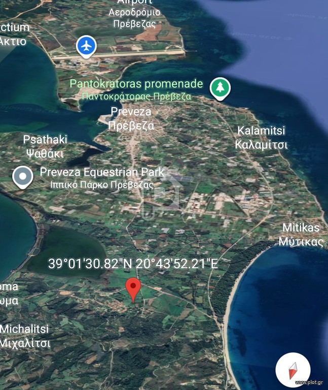 Αγροτεμάχια 9.500 τ.μ. πρός πώληση, Ν. Πρέβεζας, Πρέβεζα