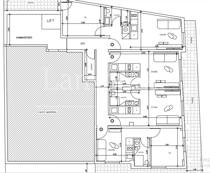 Studio / γκαρσονιέρα 40 τ.μ. πρός πώληση, Θεσσαλονίκη - Κέντρο, Τριανδρία
