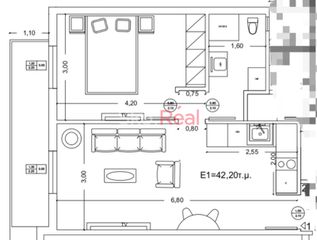Studio / γκαρσονιέρα 47 τ.μ. προς πώληση, Διοικητήριο-thumb-1