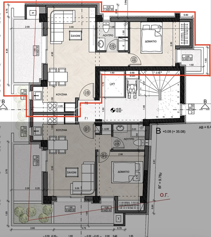 Studio / γκαρσονιέρα 55 τ.μ. πρός πώληση, Θεσσαλονίκη - Περιφ/Κοί Δήμοι, Πυλαία