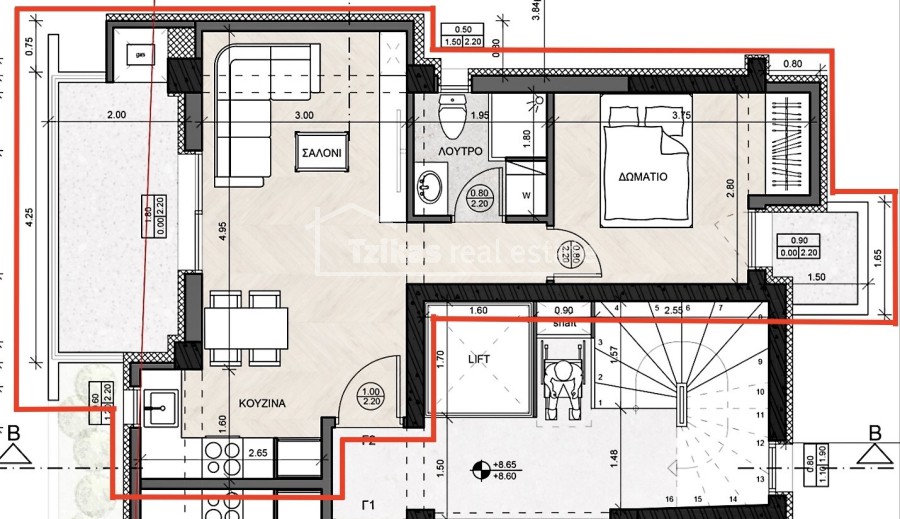 Studio / γκαρσονιέρα 55 τ.μ. πρός πώληση, Θεσσαλονίκη - Περιφ/Κοί Δήμοι, Πυλαία