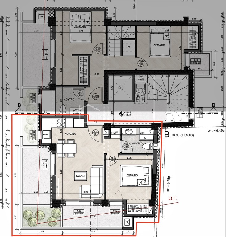 Studio / γκαρσονιέρα 50 τ.μ. πρός πώληση, Θεσσαλονίκη - Περιφ/Κοί Δήμοι, Πυλαία