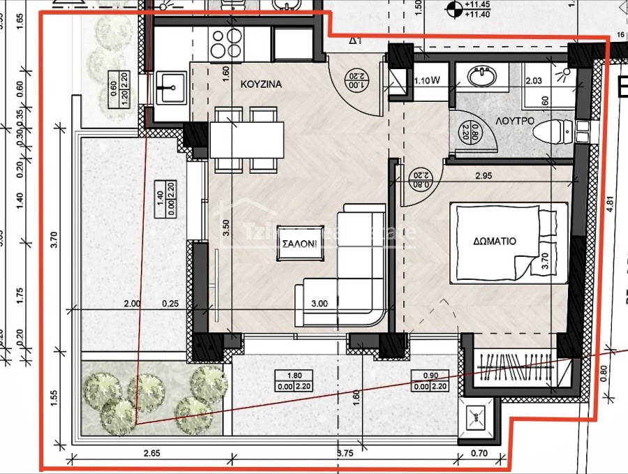 Studio / γκαρσονιέρα 50 τ.μ. πρός πώληση, Θεσσαλονίκη - Περιφ/Κοί Δήμοι, Πυλαία