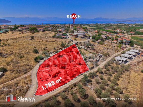 Οικόπεδο 1.784 τ.μ. για πώληση, Αργολίδα, Ασίνη
