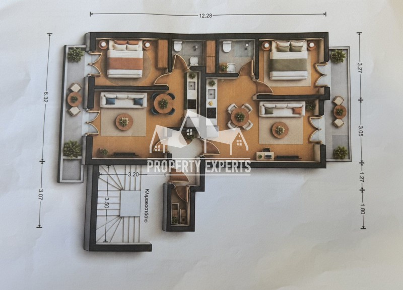 Διαμέρισμα 95 τ.μ. πρός πώληση, Εβρος, Αλεξανδρούπολη