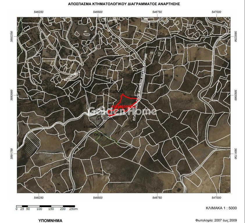Οικόπεδο 3.962 τ.μ. πρός πώληση, Ν. Ρεθύμνου, Λάμπη