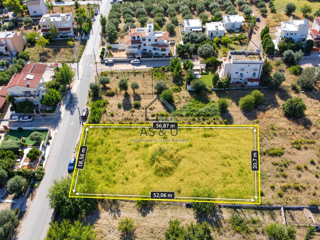 Οικόπεδο 1.057 τ.μ. πρός πώληση, Αττική - Υπόλοιπο, Μαρκόπουλο