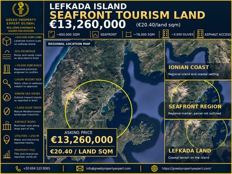 Οικόπεδο 650.000 τ.μ. πρός πώληση