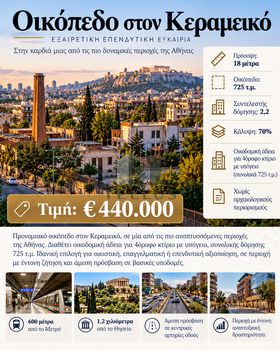 Οικόπεδο 330 τ.μ. πρός πώληση