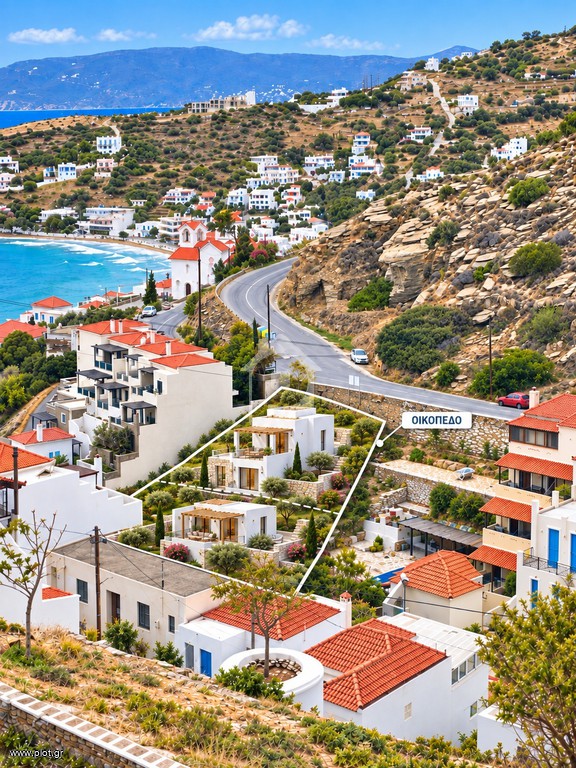 Οικόπεδο 920 τ.μ. πρός πώληση, Κυκλάδες, Άνδρος