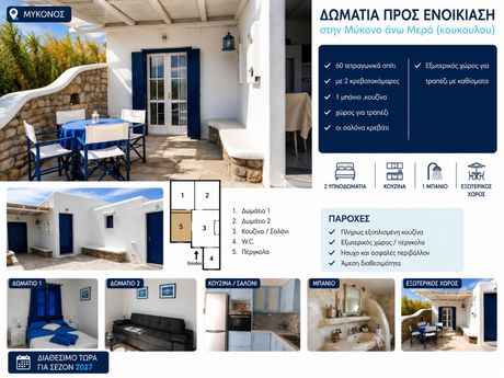 Διαμέρισμα 145 τ.μ. προς ενοικίαση