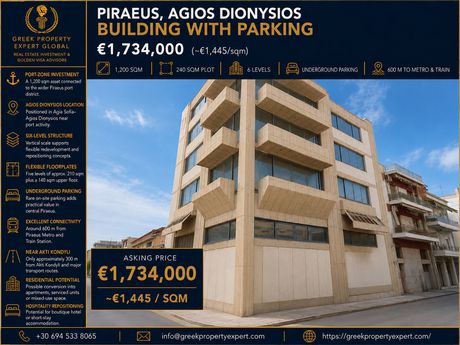 Επιχειρηματικό κτίριο 1.200 τ.μ. προς πώληση