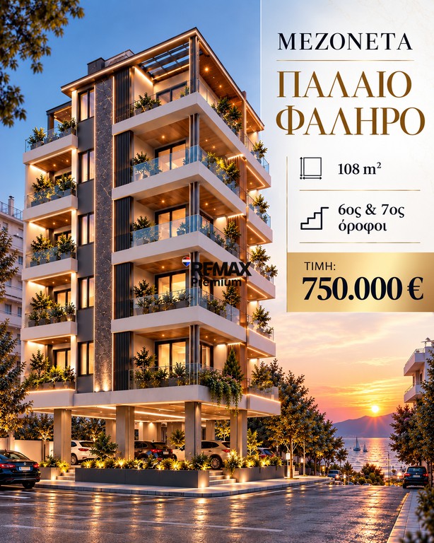 Μεζονέτα 108 τ.μ. πρός πώληση, Αθήνα - Νότια Προάστια, Παλαιό Φάληρο