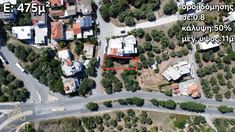 Οικόπεδο 475 τ.μ. πρός πώληση, Αχαΐα, Φαρές