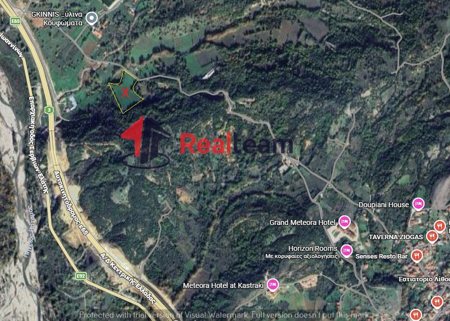 Αγροτεμάχια 17.572 τ.μ. πρός πώληση, Ν. Τρικάλων, Καλαμπάκα
