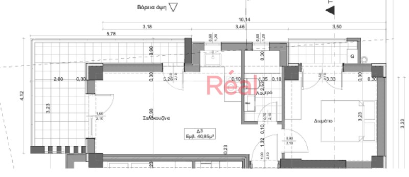 Studio / γκαρσονιέρα 45 τ.μ. πρός πώληση, Θεσσαλονίκη - Κέντρο, Κάτω Τούμπα