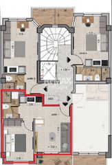 Apartment 47 sqm for sale