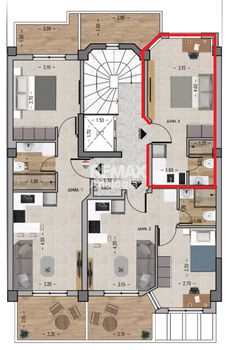 Studio 38 sqm for sale