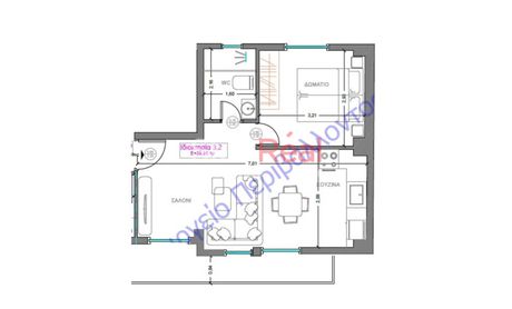 Studio / γκαρσονιέρα 39 τ.μ. προς πώληση