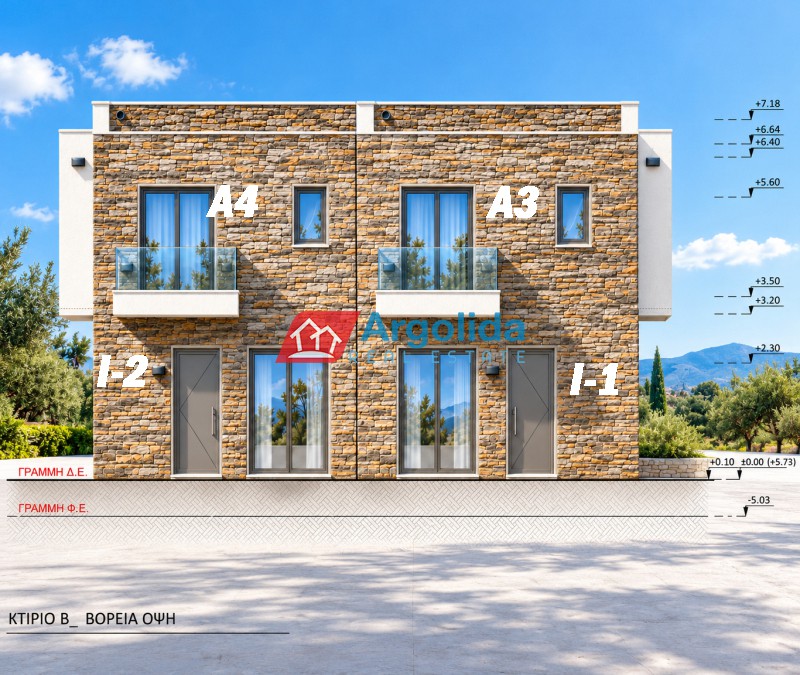 Διαμέρισμα 54 τ.μ. προς πώληση, Δρέπανο Ασίνης