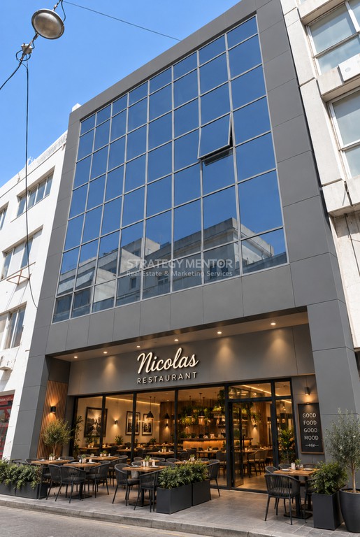 Επιχειρηματικό κτίριο 1.100 τ.μ. προς πώληση, Μεταξουργείο