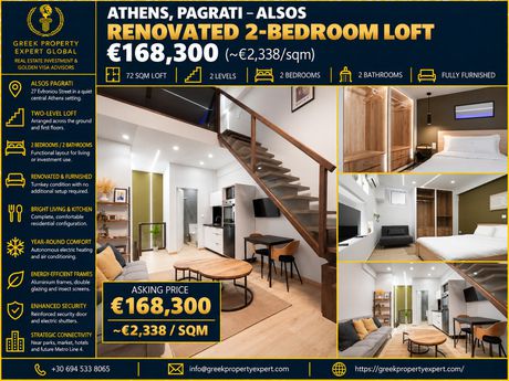 Loft 72 sqm for sale