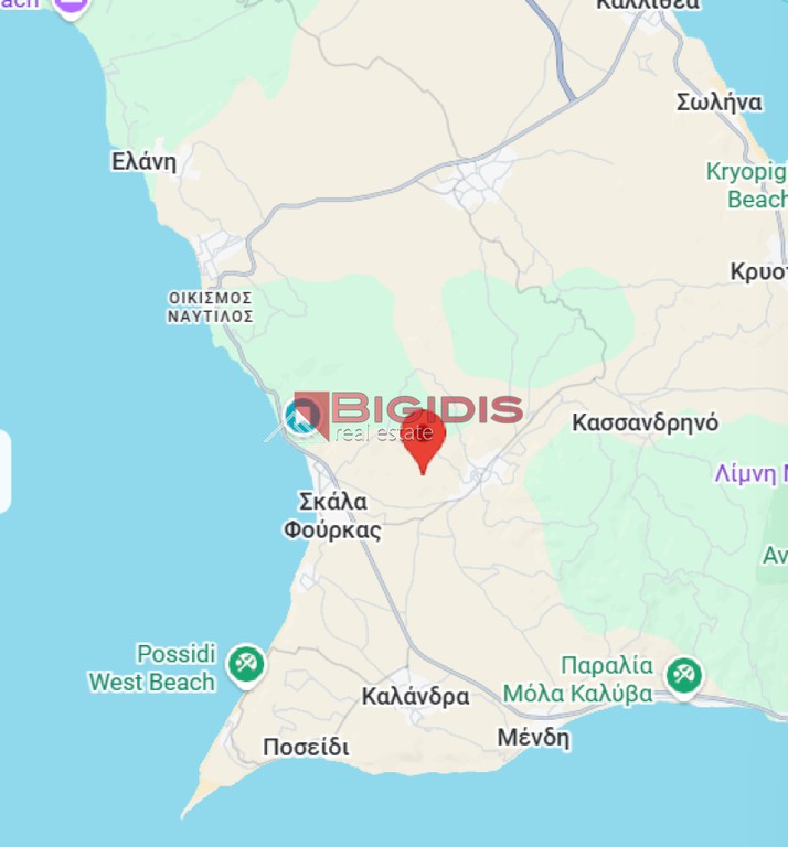 Αγροτεμάχια 4.367 τ.μ. προς πώληση, Κασσάνδρεια