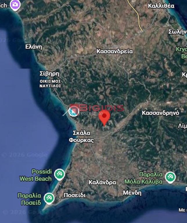 Αγροτεμάχια 4.367 τ.μ. προς πώληση, Κασσάνδρεια