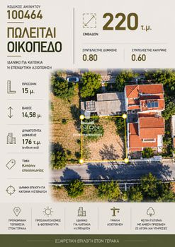 Οικόπεδο 220 τ.μ. προς πώληση