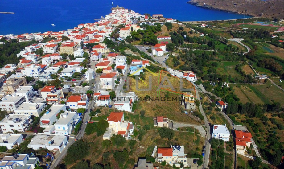 Οικόπεδο 1.818 τ.μ. προς πώληση, Χώρα Άνδρου