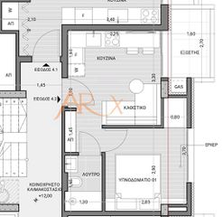 Studio / γκαρσονιέρα 38 τ.μ. προς πώληση